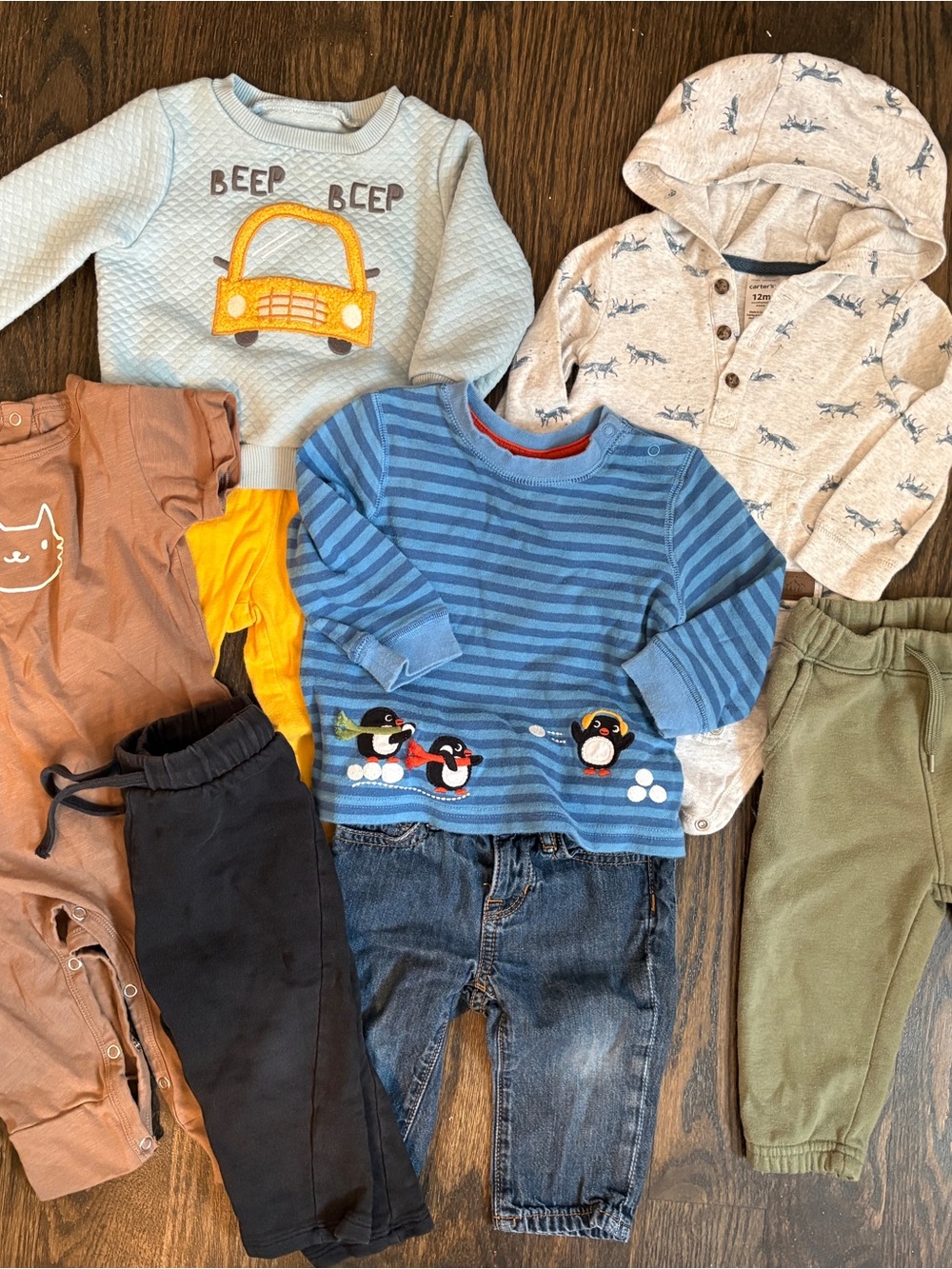 Boys 12-18 Bundle - Kate Quinn, mini hop, baby gap, carters, Gymboree